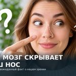 Почему мы не видим свой нос, хотя он всегда перед глазами: удивительная особенность человеческого мозга
